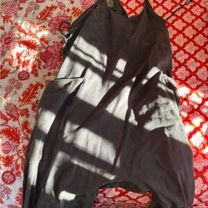 FP Movement by Free People Dark Gray Jumpsuit